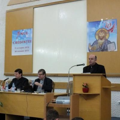 14 martie: Simpozionul "Credinţa dintotdeauna şi omul de astăzi" la Institutul Teologic Romano-Catolic "Sfântul Iosif"