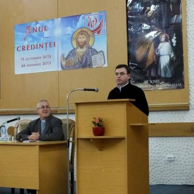 14 martie: Simpozionul "Credinţa dintotdeauna şi omul de astăzi" la Institutul Teologic Romano-Catolic "Sfântul Iosif"