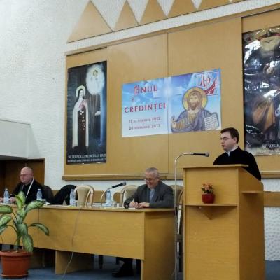 14 martie: Simpozionul "Credinţa dintotdeauna şi omul de astăzi" la Institutul Teologic Romano-Catolic "Sfântul Iosif"