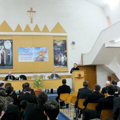 14 martie: Simpozionul "Credinţa dintotdeauna şi omul de astăzi" la Institutul Teologic Romano-Catolic "Sfântul Iosif"