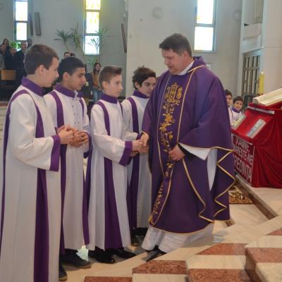 17 martie: Bacău "Sfântul Nicolae": Mandatul ministranţilor