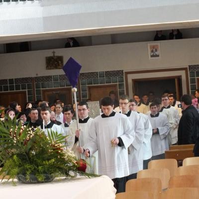 19 martie: Iaşi (ITRC): Instituire de lectori şi acoliţi