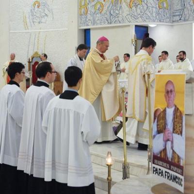 19 martie: Iaşi (catedrală): Liturghia solemnă de Sfântul Iosif şi de mulţumire pentru inaugurarea pontificatului papei Francisc