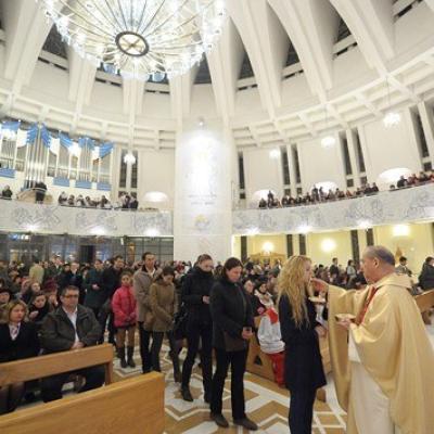 19 martie: Iaşi (catedrală): Liturghia solemnă de Sfântul Iosif şi de mulţumire pentru inaugurarea pontificatului papei Francisc