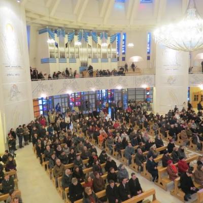 19 martie: Iaşi (catedrală): Liturghia solemnă de Sfântul Iosif şi de mulţumire pentru inaugurarea pontificatului papei Francisc