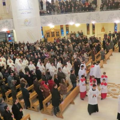 19 martie: Iaşi (catedrală): Liturghia solemnă de Sfântul Iosif şi de mulţumire pentru inaugurarea pontificatului papei Francisc