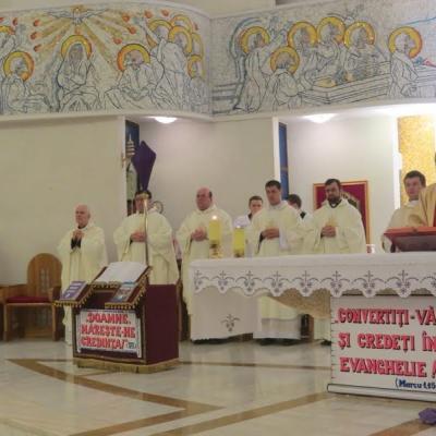 19 martie: Iaşi (catedrală): Liturghia solemnă de Sfântul Iosif şi de mulţumire pentru inaugurarea pontificatului papei Francisc