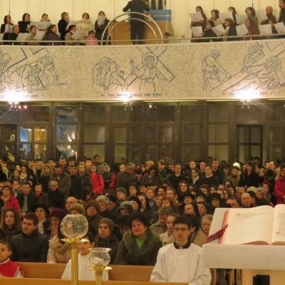 19 martie: Iaşi (catedrală): Liturghia solemnă de Sfântul Iosif şi de mulţumire pentru inaugurarea pontificatului papei Francisc
