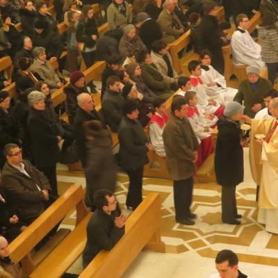 19 martie: Iaşi (catedrală): Liturghia solemnă de Sfântul Iosif şi de mulţumire pentru inaugurarea pontificatului papei Francisc