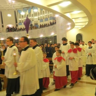 19 martie: Iaşi (catedrală): Liturghia solemnă de Sfântul Iosif şi de mulţumire pentru inaugurarea pontificatului papei Francisc