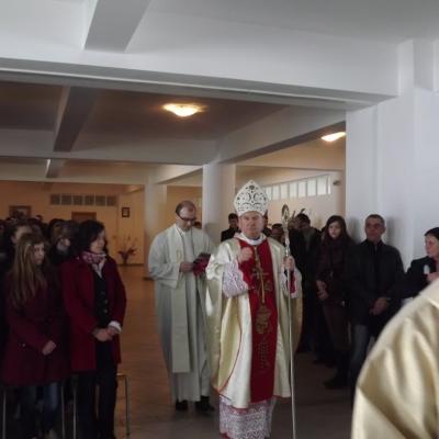 19 martie: Bacău: Hramul Seminarului şi depunerea relicvelor în capelă (19 martie 2013)