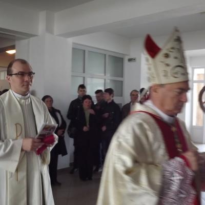 19 martie: Bacău: Hramul Seminarului şi depunerea relicvelor în capelă (19 martie 2013)