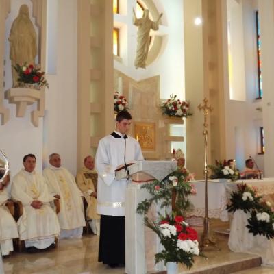 19 martie: Bacău: Hramul Seminarului şi depunerea relicvelor în capelă (19 martie 2013)