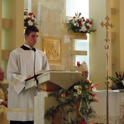 19 martie: Bacău: Hramul Seminarului şi depunerea relicvelor în capelă (19 martie 2013)