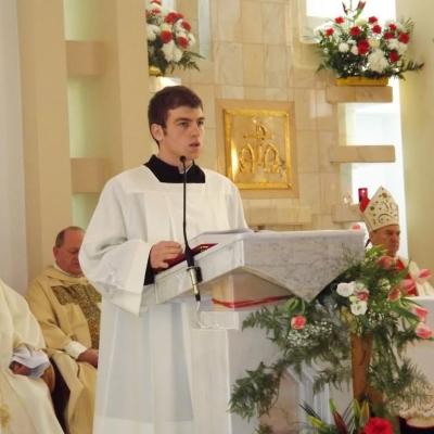 19 martie: Bacău: Hramul Seminarului şi depunerea relicvelor în capelă (19 martie 2013)