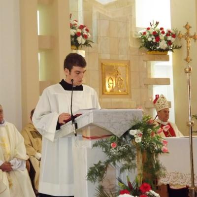 19 martie: Bacău: Hramul Seminarului şi depunerea relicvelor în capelă (19 martie 2013)