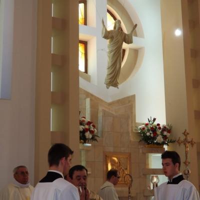 19 martie: Bacău: Hramul Seminarului şi depunerea relicvelor în capelă (19 martie 2013)