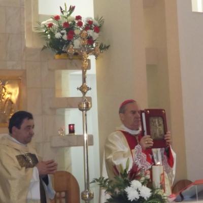 19 martie: Bacău: Hramul Seminarului şi depunerea relicvelor în capelă (19 martie 2013)