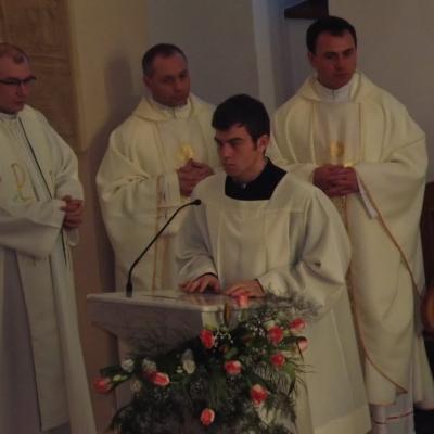 19 martie: Bacău: Hramul Seminarului şi depunerea relicvelor în capelă (19 martie 2013)