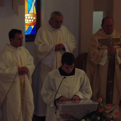19 martie: Bacău: Hramul Seminarului şi depunerea relicvelor în capelă (19 martie 2013)