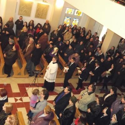 19 martie: Bacău: Hramul Seminarului şi depunerea relicvelor în capelă (19 martie 2013)