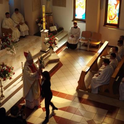 19 martie: Bacău: Hramul Seminarului şi depunerea relicvelor în capelă (19 martie 2013)