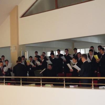 19 martie: Bacău: Hramul Seminarului şi depunerea relicvelor în capelă (19 martie 2013)