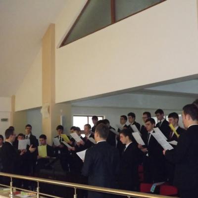 19 martie: Bacău: Hramul Seminarului şi depunerea relicvelor în capelă (19 martie 2013)