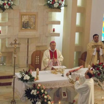 19 martie: Bacău: Hramul Seminarului şi depunerea relicvelor în capelă (19 martie 2013)