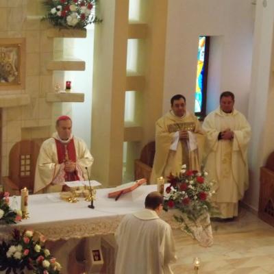 19 martie: Bacău: Hramul Seminarului şi depunerea relicvelor în capelă (19 martie 2013)