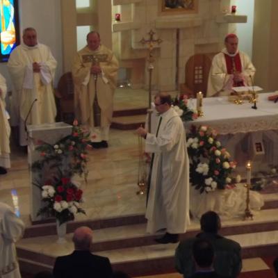 19 martie: Bacău: Hramul Seminarului şi depunerea relicvelor în capelă (19 martie 2013)