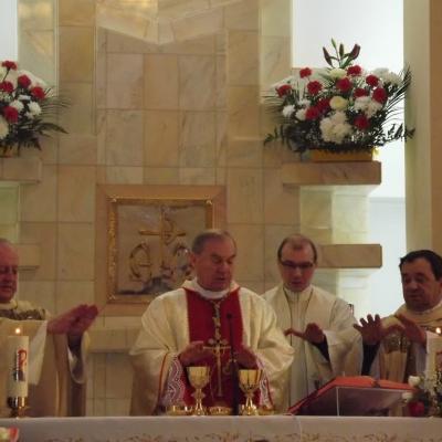 19 martie: Bacău: Hramul Seminarului şi depunerea relicvelor în capelă (19 martie 2013)
