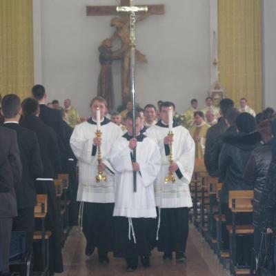 19 martie: Roman: Sărbătorirea patronului la Institutul Teologic Romano-Catolic Franciscan