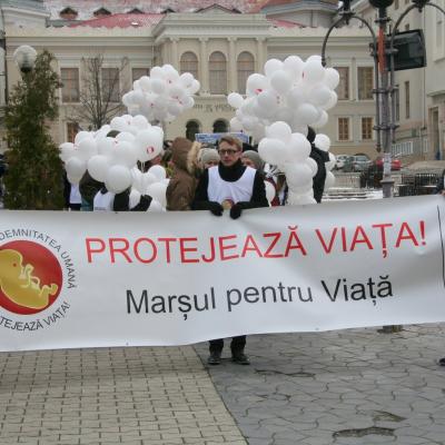 23 martie: Iaşi: "Protejează viaţa!"
