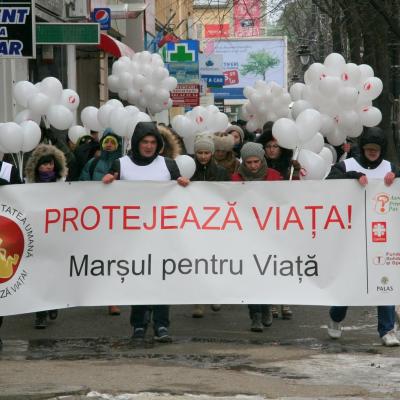 23 martie: Iaşi: "Protejează viaţa!"