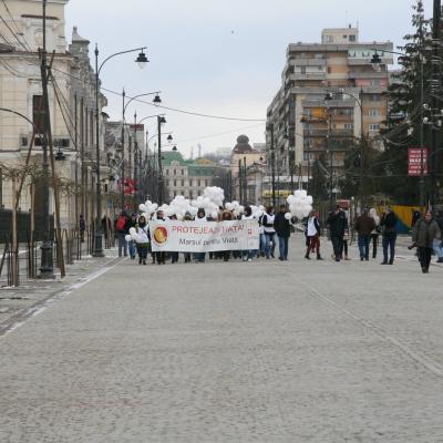 23 martie: Iaşi: "Protejează viaţa!"