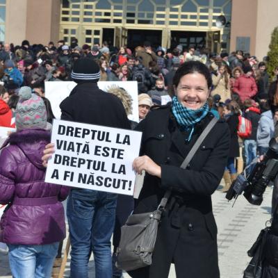 23 martie: Bacău: Marşul pentru viaţă