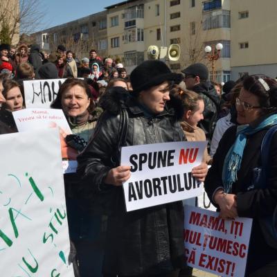23 martie: Bacău: Marşul pentru viaţă