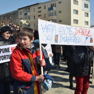 23 martie: Bacău: Marşul pentru viaţă