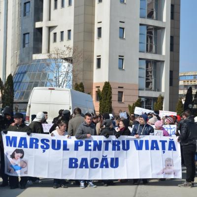 23 martie: Bacău: Marşul pentru viaţă