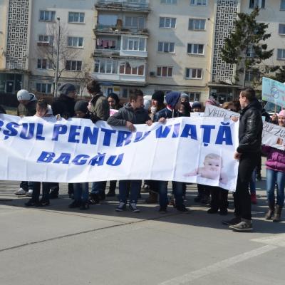 23 martie: Bacău: Marşul pentru viaţă