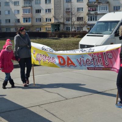 23 martie: Bacău: Marşul pentru viaţă