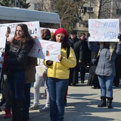 23 martie: Bacău: Marşul pentru viaţă