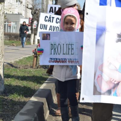 23 martie: Bacău: Marşul pentru viaţă