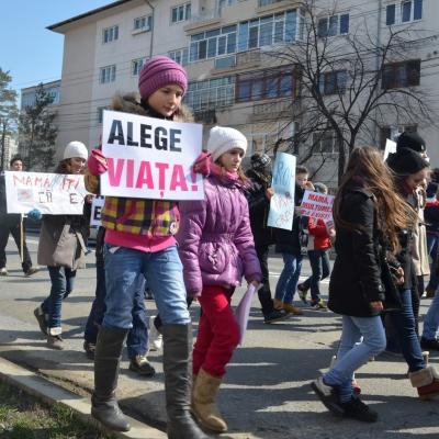 23 martie: Bacău: Marşul pentru viaţă