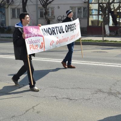 23 martie: Bacău: Marşul pentru viaţă