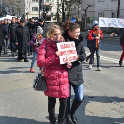 23 martie: Bacău: Marşul pentru viaţă