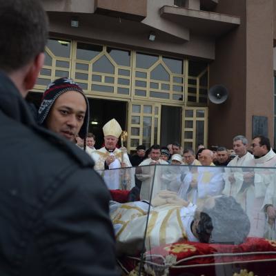 26 martie: Bacău "Sfântul Nicolae": Vizita din partea relicvelor sfântului Ioan Bosco