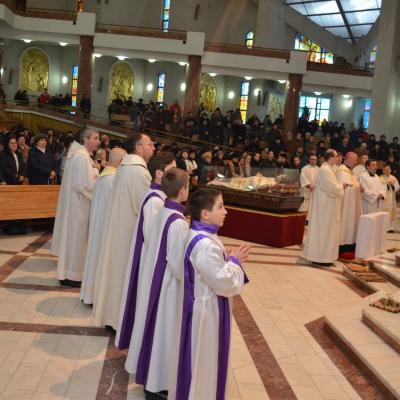 26 martie: Bacău "Sfântul Nicolae": Vizita din partea relicvelor sfântului Ioan Bosco
