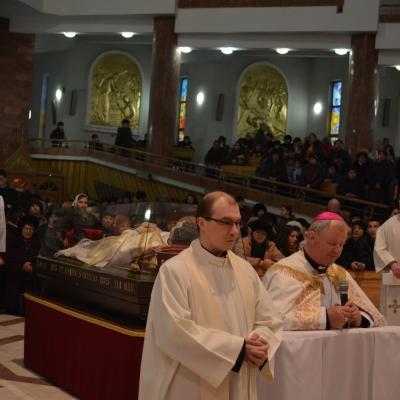 26 martie: Bacău "Sfântul Nicolae": Vizita din partea relicvelor sfântului Ioan Bosco